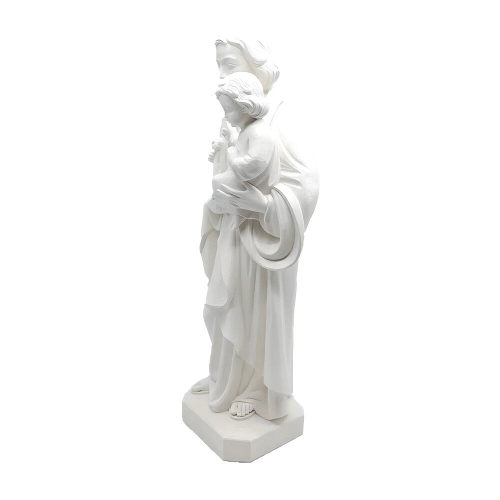 Saint Joseph with Child and Lily, Fiberglass Statue