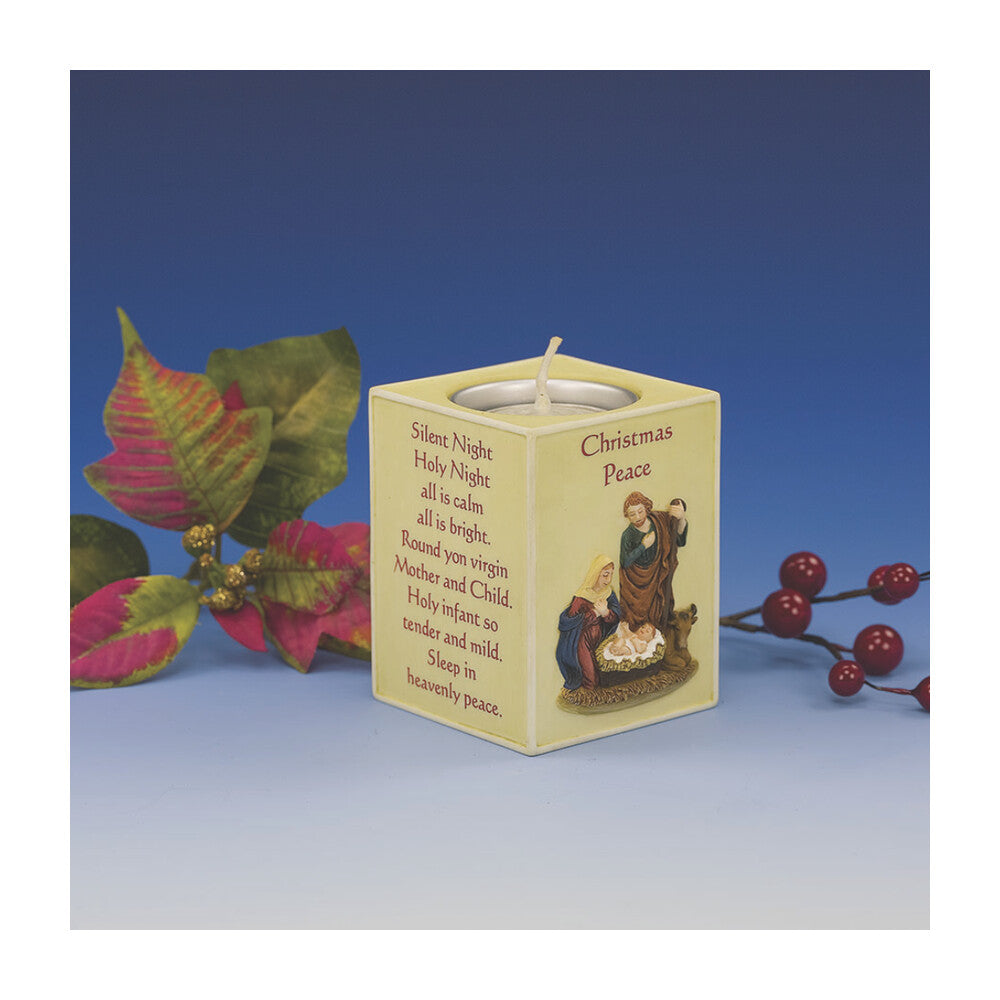 Holy Family Candle Holder
