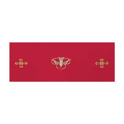 Washable Fitted Altar Cloth - Design BVSL9402 Available In 6 Liturgical Colours