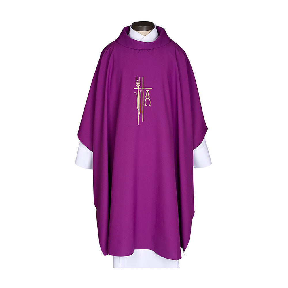 Monastic Cowl Neck Chasuble - Available in 5 Litugical Colours