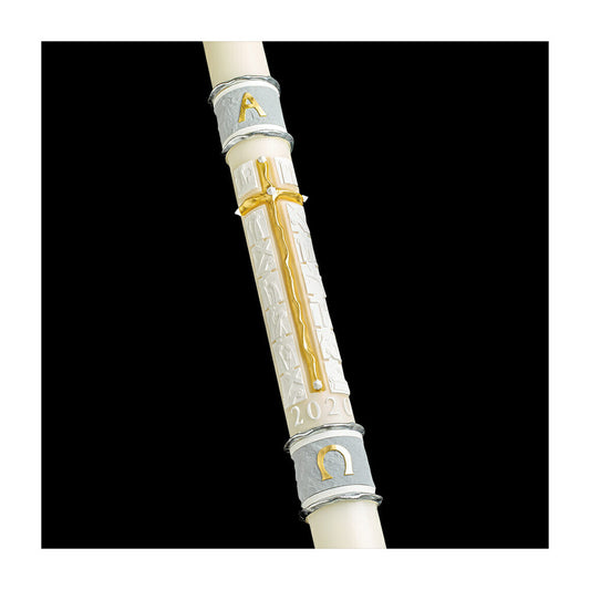 Way of the Cross Paschal Candle