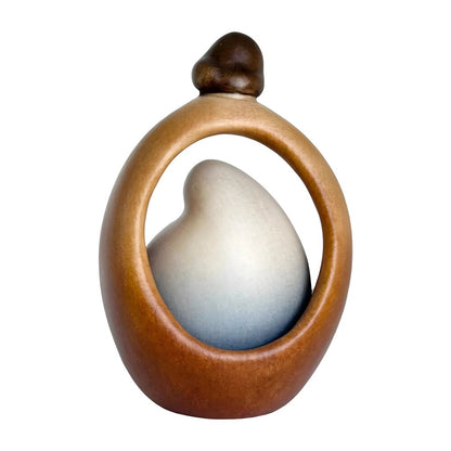 Sacred Family Modern Minimalist Nativity Scene - Wood Sculpture