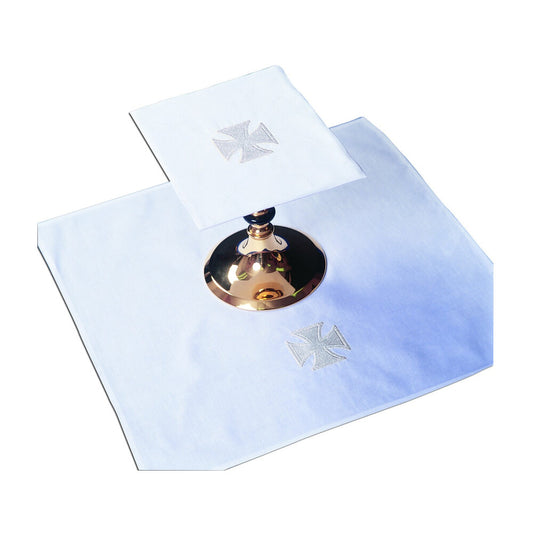 Maltese Cross Design Mass Linens