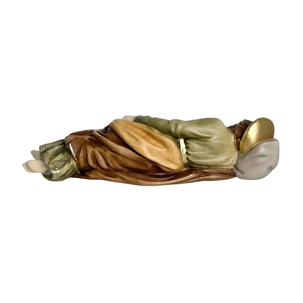 Sleeping St. Joseph Sculpture in Val Gardena Wood Dolfi