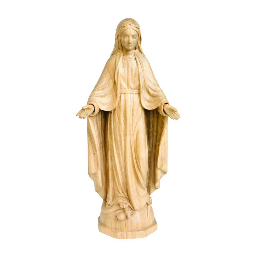 Immaculate Conception Hand-carved Wood | Sacred Art Val Gardena