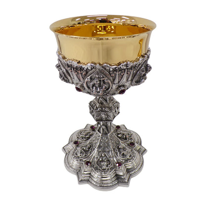 7" High Two Tone Twelve Apostles Chalice