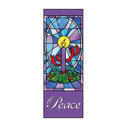 Celebrate Advent Candle Series Banners - 4 Piece Set