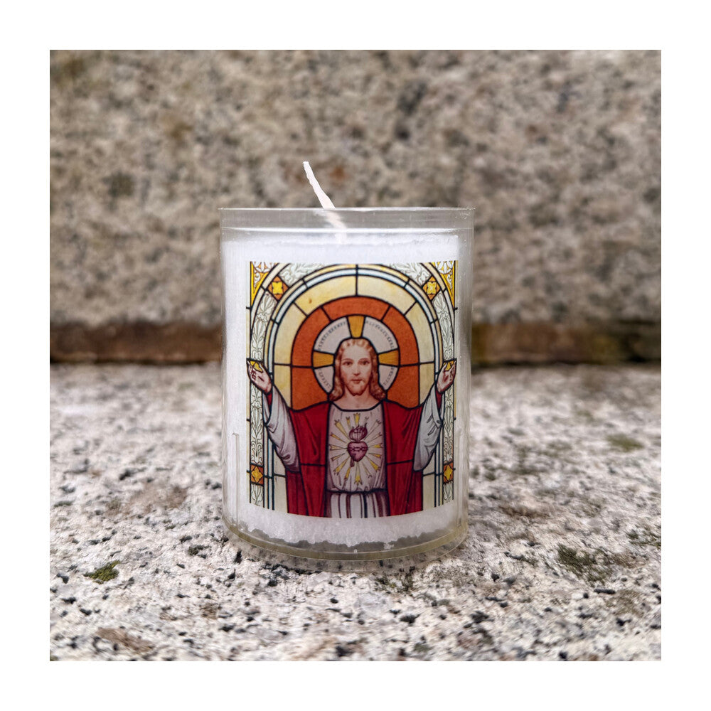 Sacred Heart 24hr Votive Lights, Pack of 4