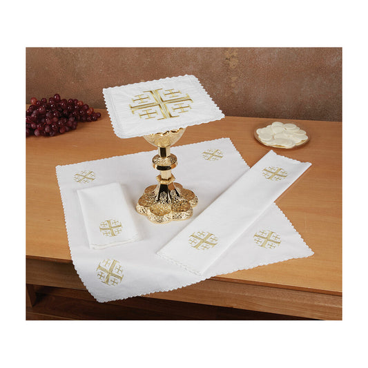 Jerusalem Cross Altar Linen Gift Set