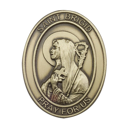 St. Brigid of Ireland Visor Clip