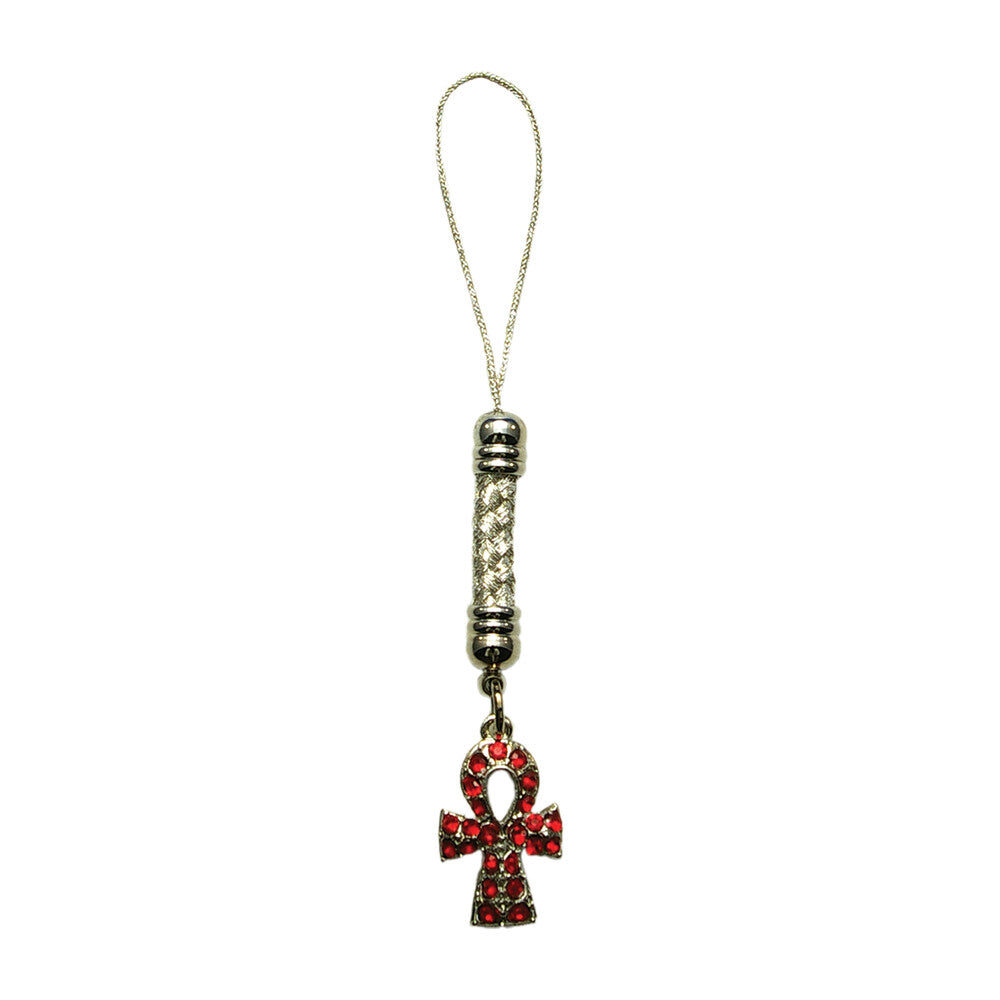 Red Ankh Cross Mobile Phone Accessory