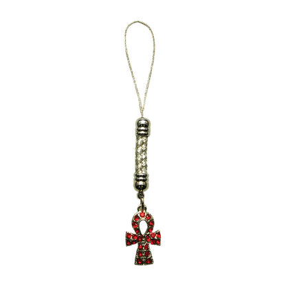 Red Ankh Cross Mobile Phone Accessory