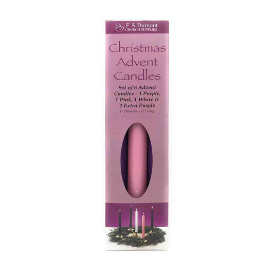 1" x 12" Advent Candles