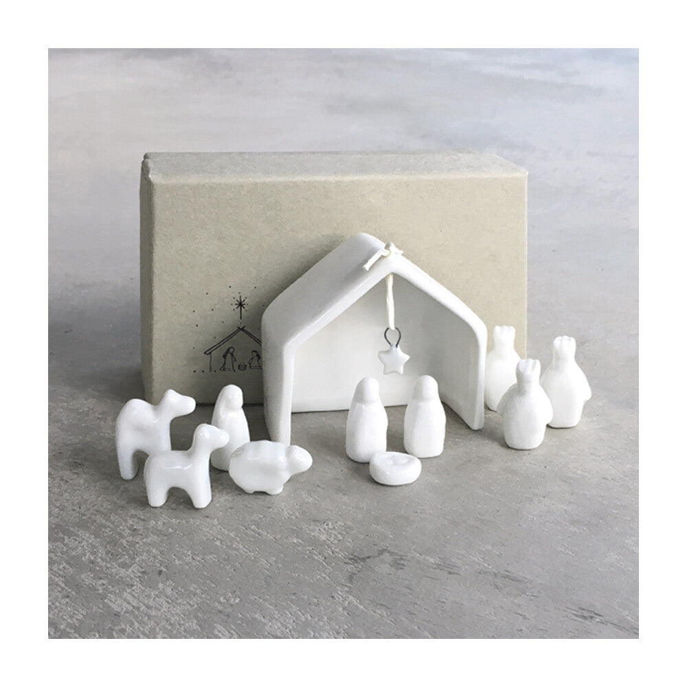 Porcelain Nativity Set