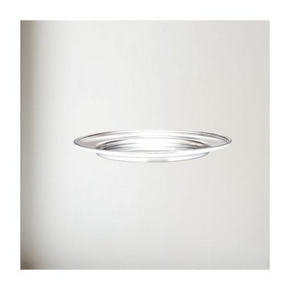 Medium Polished Finish Pewter Plate
