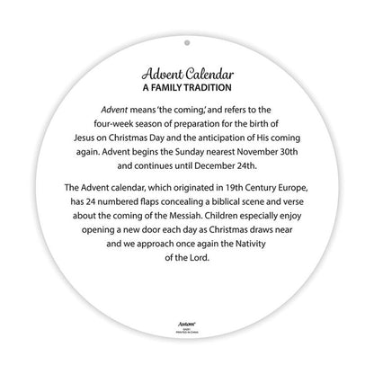 Living Advent Round Advent Calendar