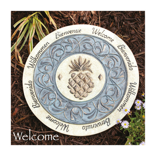 Welcome Garden Stone Plaque