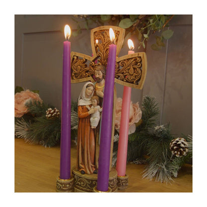 Holy Family Advent Candleholder