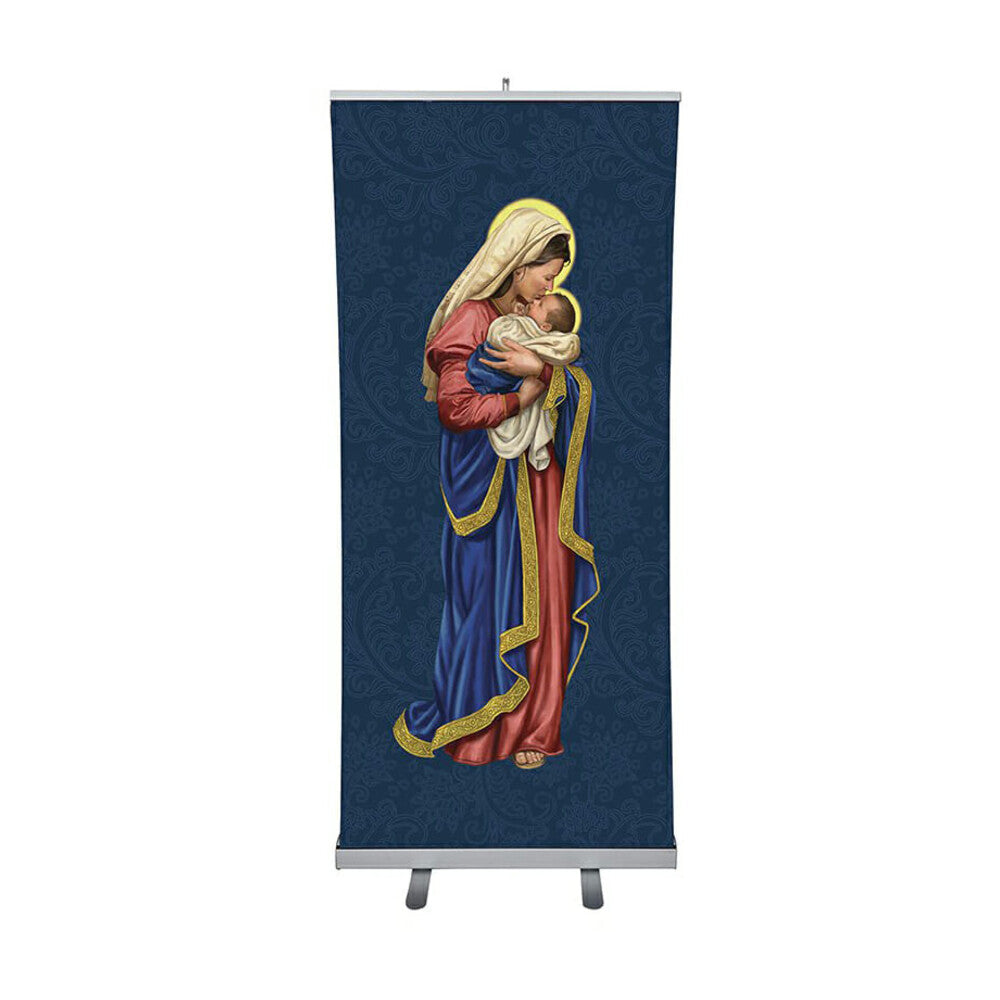 Retractable Banner - Madonna And Child