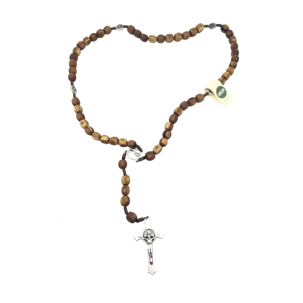 Wooden Rosary in Olive wood 18 inch