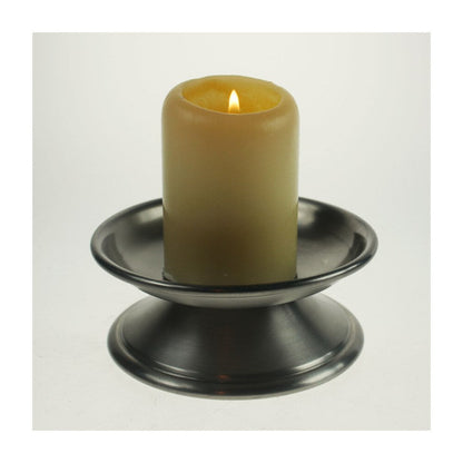 Medieval Antique Finish Pewter Candle Holder