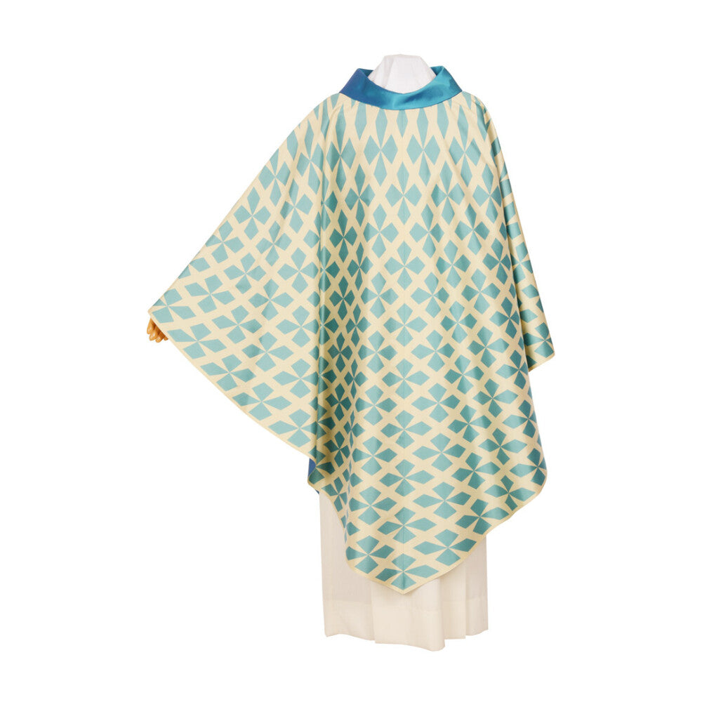 "Croce Fiore" Design Chasuble - Available in 5 Colours