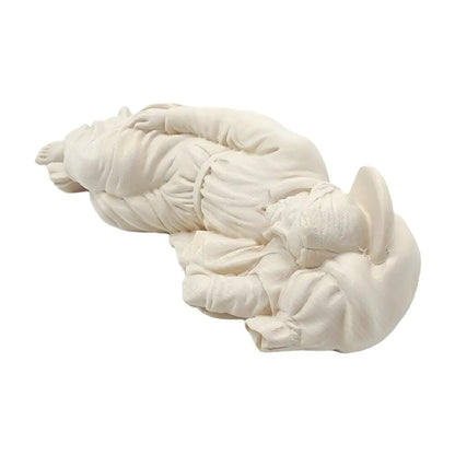 Sleeping St. Joseph Sculpture in Val Gardena Wood Dolfi