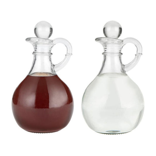 6.5" High Glass Cruet Set