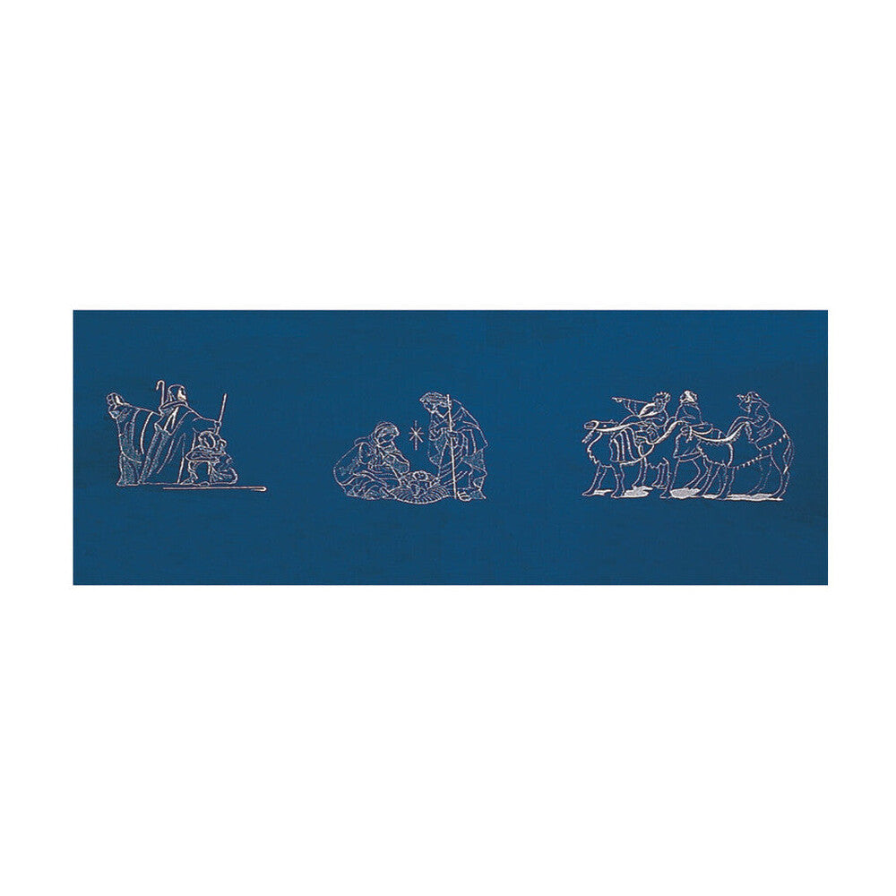 Washable Fitted Altar Cloth - Design BVSL9400 Available In 6 Liturgical Colours