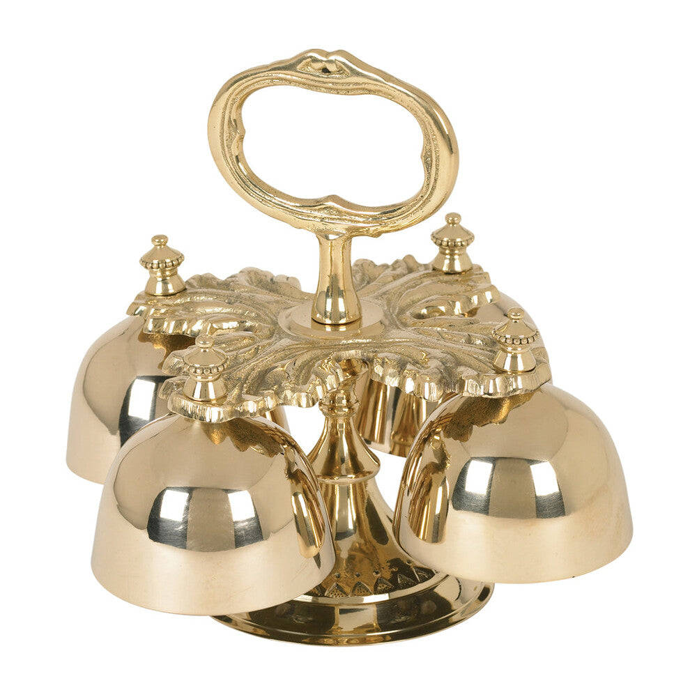 Oak Leaf Fourcup Hand Bells CBVC220