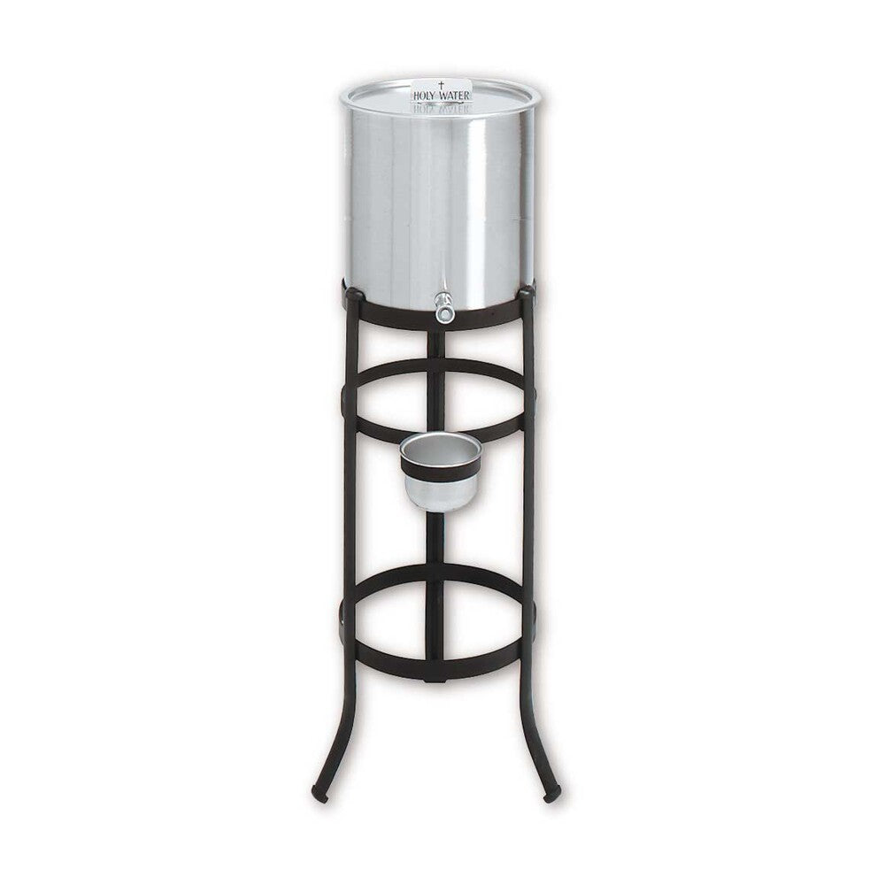 5 or 6 Gallon Stainless Steel Holy Water Tank, Style K445