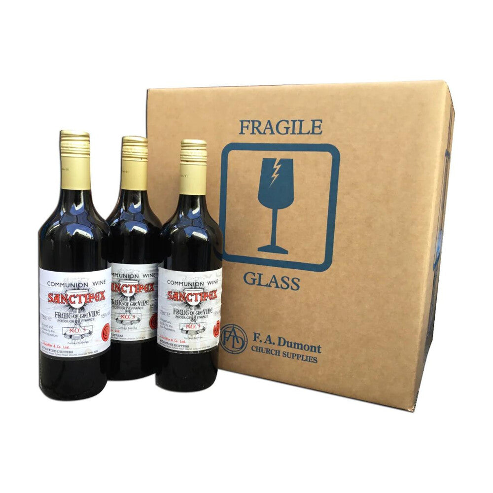 Red Sanctifex No.3 Communion Wine - Single Bottles or Case of 12