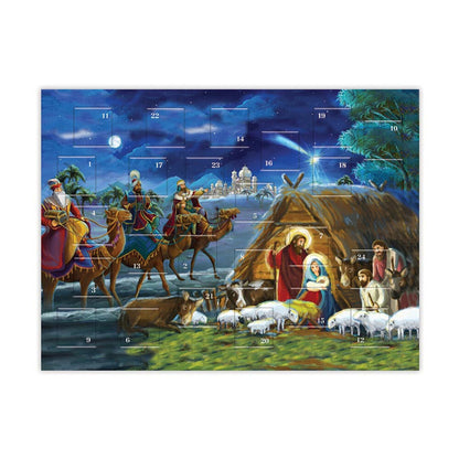 Traditional Nativity Advent Calendar