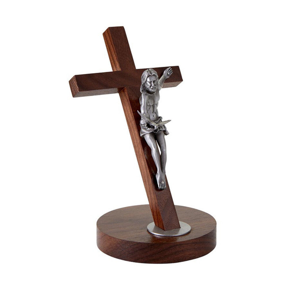 11" Walnut Gift of the Spirit Crucifix Style JC6091E