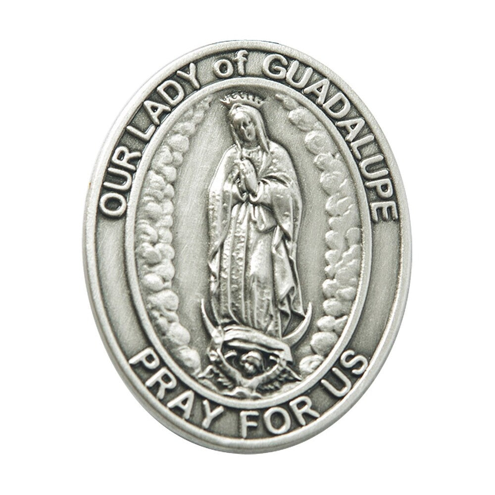 Gold Oxide O/L of Guadalupe Visor Clip