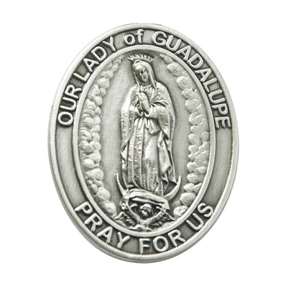 Gold Oxide O/L of Guadalupe Visor Clip