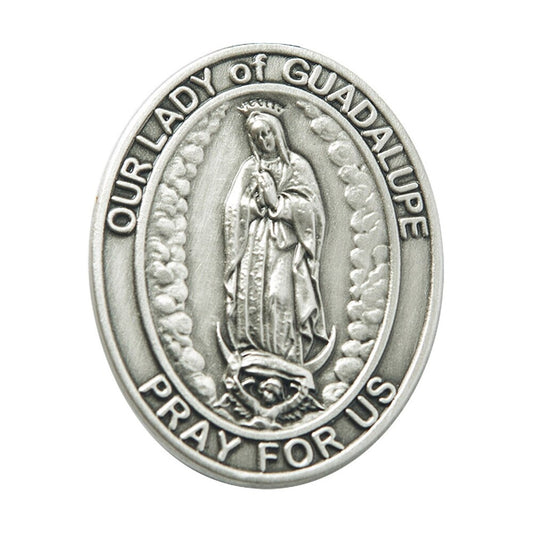 Gold Oxide O/L of Guadalupe Visor Clip