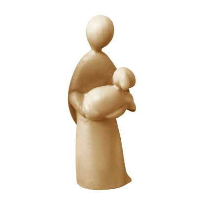 Shepherd boy with Lamb - Maple Wood