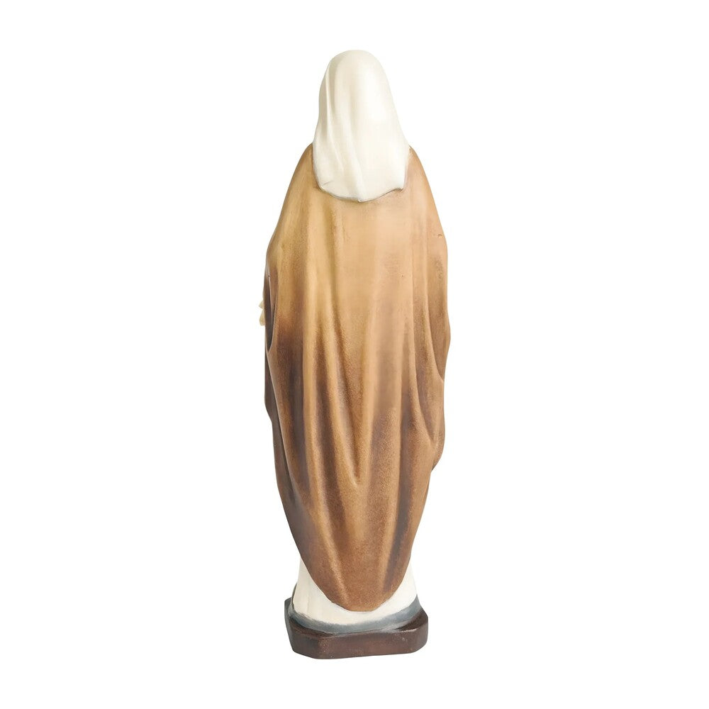 Wooden Sculpture Immaculate Conception Madonna from Val Gardena