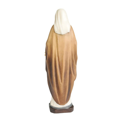 Wooden Sculpture Immaculate Conception Madonna from Val Gardena