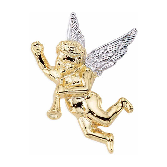 Angel with Trumpet Lapel Pin