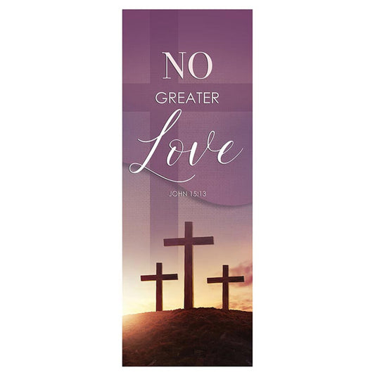 No Greater Love X-Stand Banner