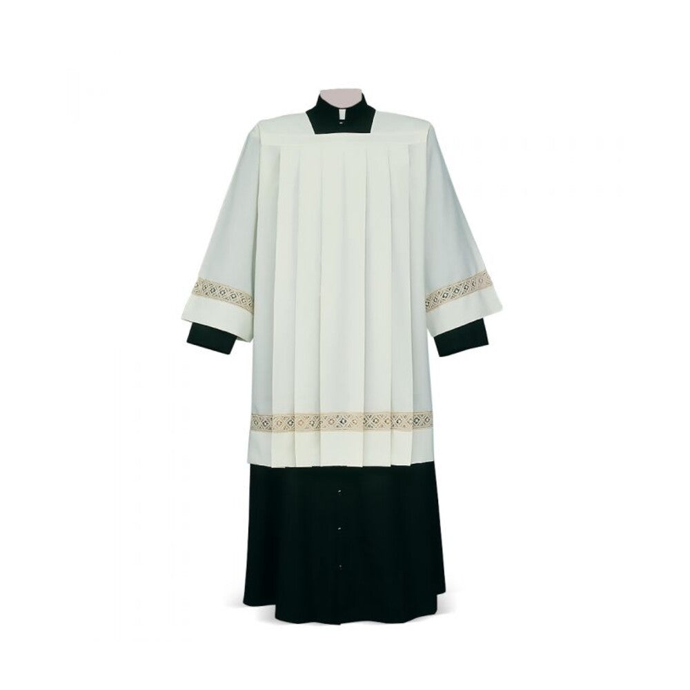 Entredeur Rombi Ivory Cotta with Diamond Lace Detail