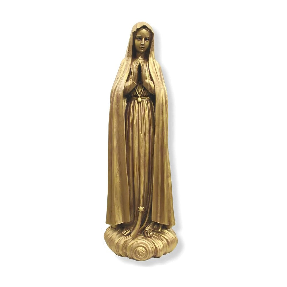 Virgin Pilgrim of Fátima statue | Handmade Fiberglass Sculpture