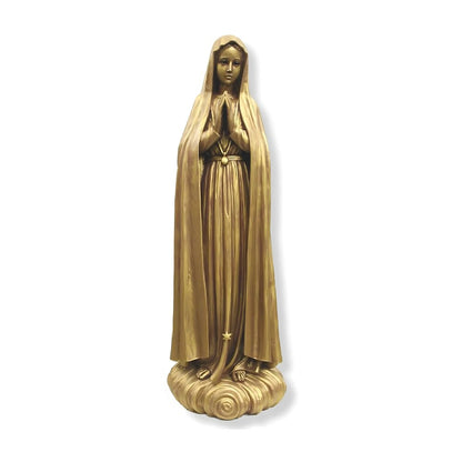 Virgin Pilgrim of Fátima statue | Handmade Fiberglass Sculpture