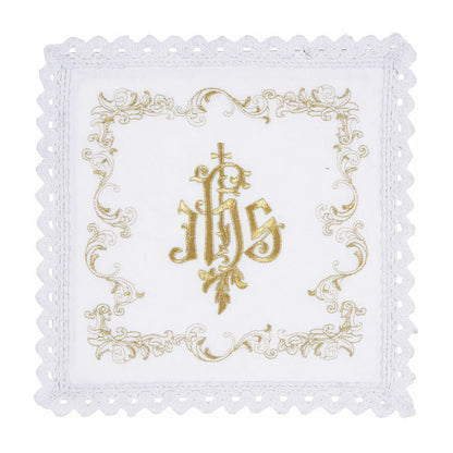 Embroidered IHS Altar Linen Gift Set