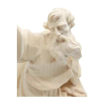 Saint Paul Apostle Wooden Statue - Val Gardena Handicrafts