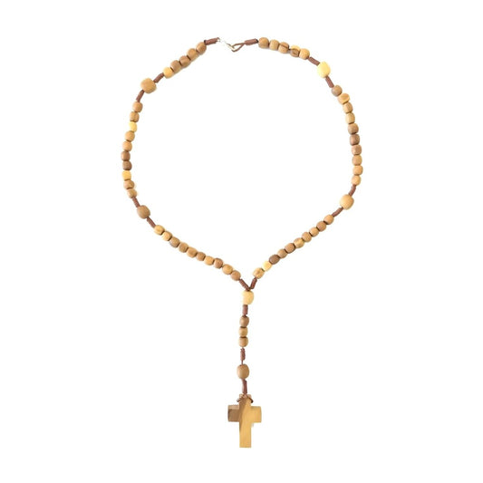 Handmade olive wood rosaries 14 inch