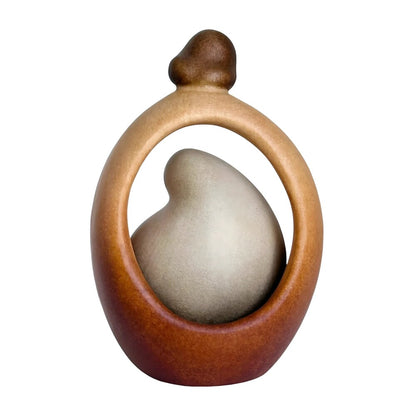 Sacred Family Modern Minimalist Nativity Scene - Wood Sculpture