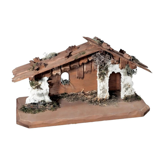 Artisan Rustic Stable for Christmas Nativity Scenes